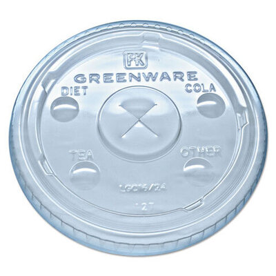 GREENWARE LID CLEAR FOR 8,16&24OZ DESERT X SLOT